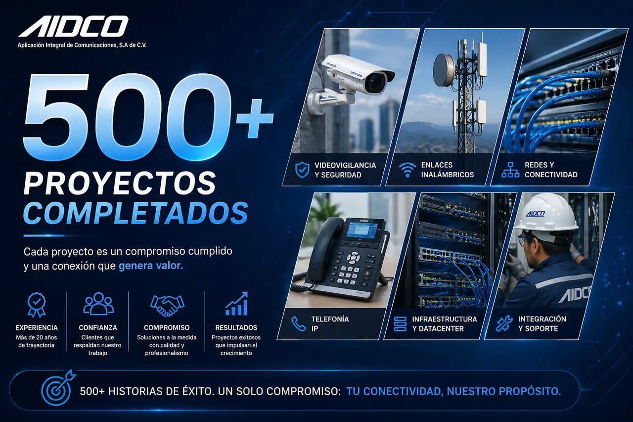 Más de 500 proyectos entregados