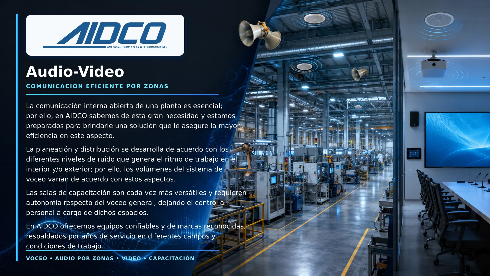 Audio y video AIDCO