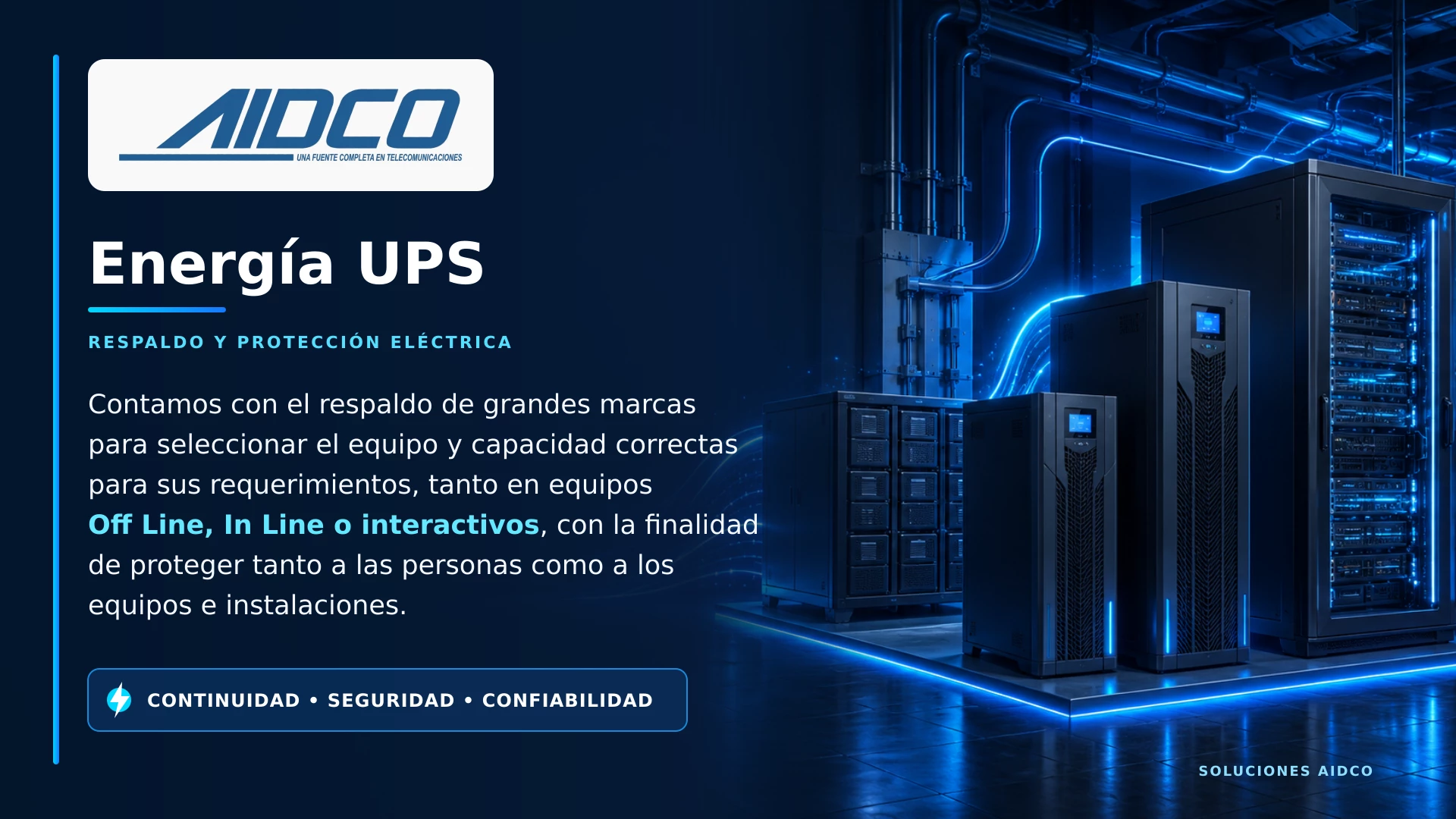 Energia y UPS AIDCO