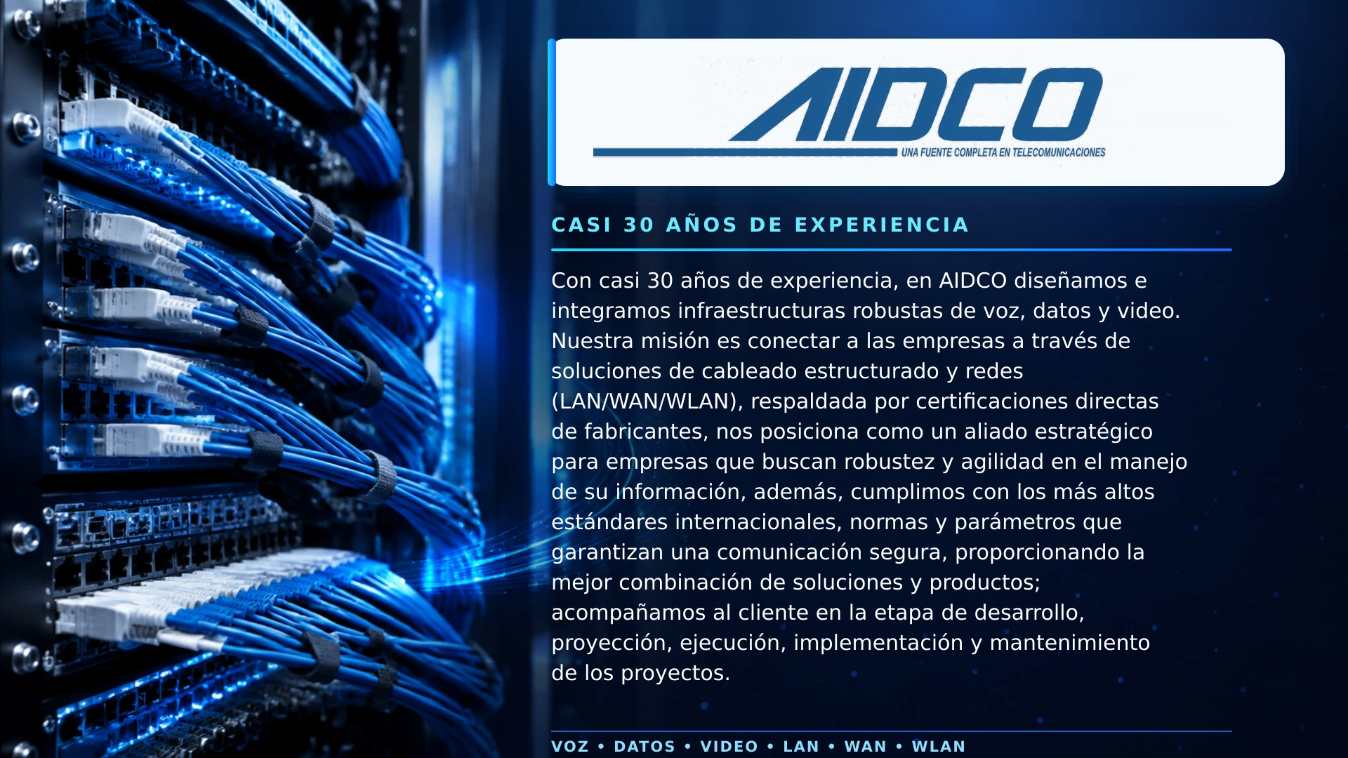 Presentacion corporativa AIDCO